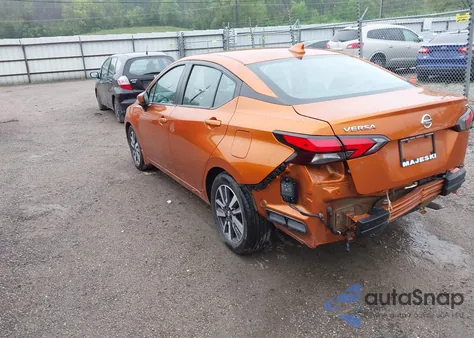 2021 Nissan Versa Sv Xtronic Cvt from USA, damaged, VIN 3N1CN8EVXML917542